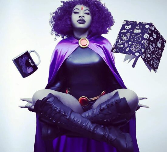 EXPERT LEVEL Raven Cosplay from the TeenTitans Go hard or go home...