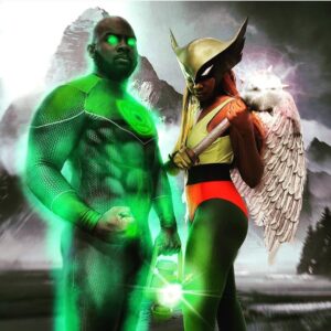 WOW Ridiculously Good Green Lantern HawkGirl Cosplay