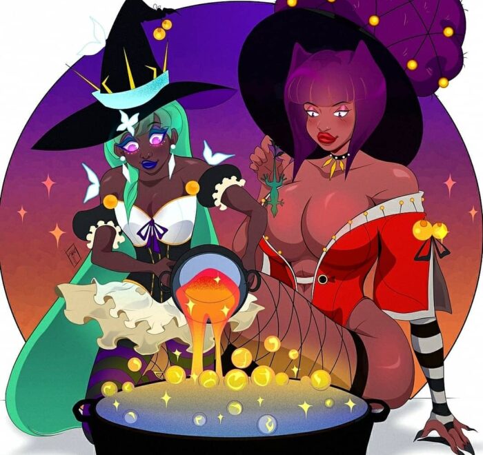 Whats Cooking Good Lookin Just The Butterfly Witch Her Apprentice Getting Busy... 1