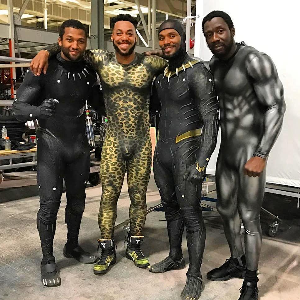 Black Panther Stunt Doubles Gone Wild! Excellent Shot Courtesy Of  @aarontoney! – Pantheon