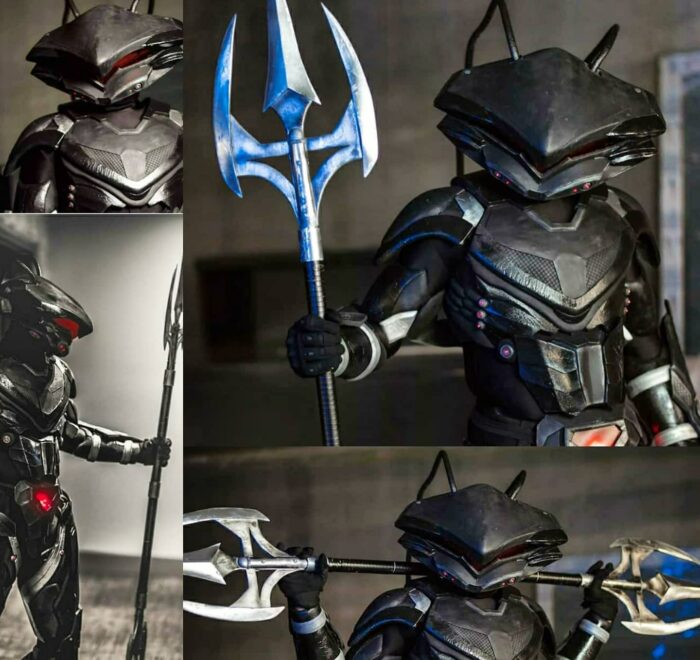 MAGNIFICENT BLACK MANTA COSPLAY Only Shawkshank Props Could Make Evil This Amazing