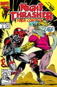 Night Thrasher marvel Comics X Force Cover
