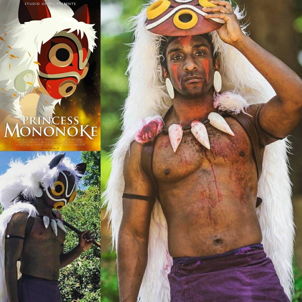 Princess Mononoke Cosplay Serving Serious Honor To A Film Still Loved By The Masses...