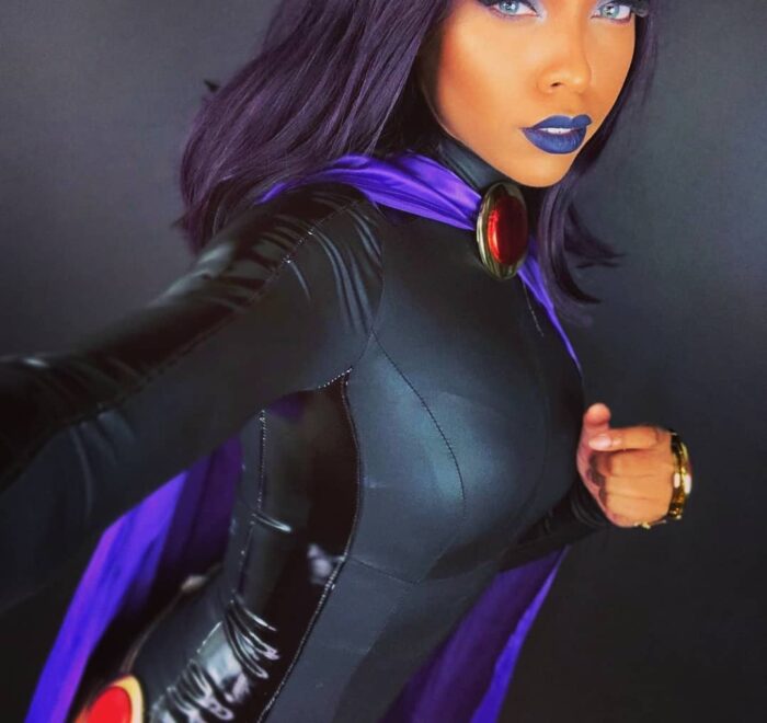Ravenously Riveting Raven Cosplay Thats Conjuring All That TeenTitans Tenacity