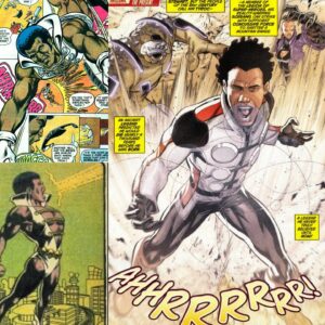 TYROC One of DCs First Black Costumed Superheroes Tyroc first appears in Superboy 216 April 1976. His appearance occurs a