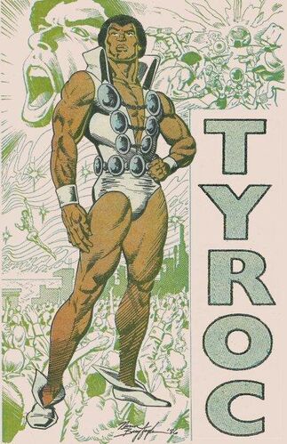 Tyroc Black Superhero Comic COver