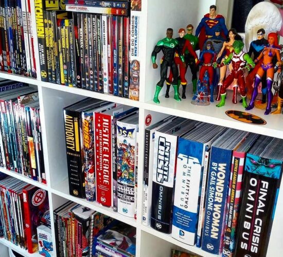 When Comic Collection Grow To Crushing Proportions Credit @yul.the .black .geek