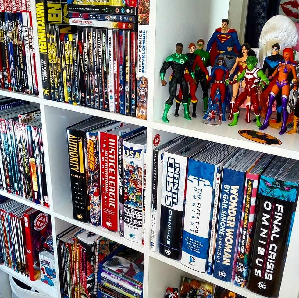 When Comic Collection Grow To Crushing Proportions Credit @yul.the .black .geek
