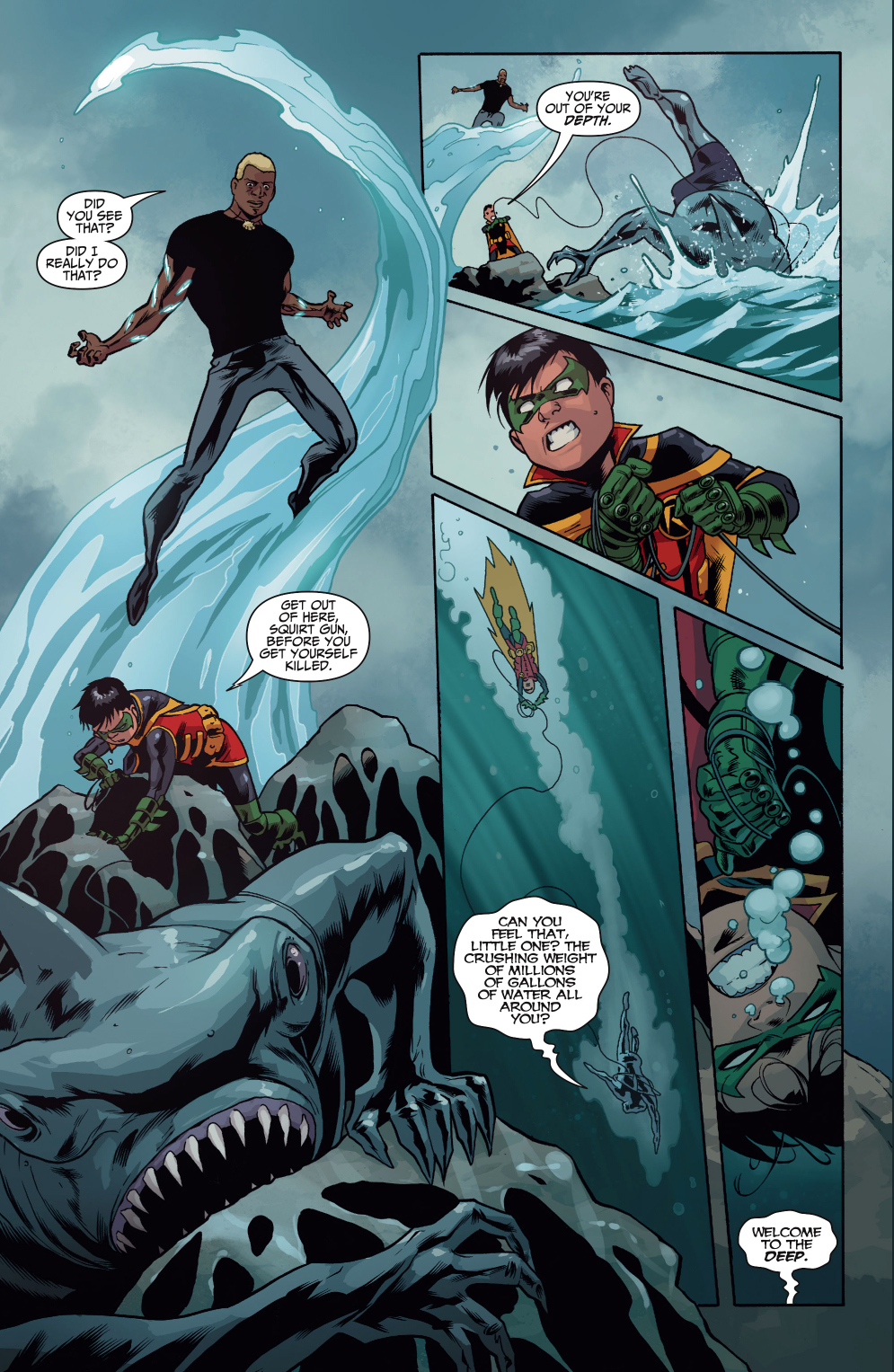 how aqualad joined the teen titans rebirth 2