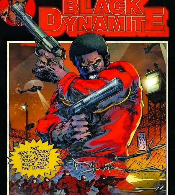 Black Dynamite 2 Cover Art Just Pimped The Last 2¢ Out That Bad Guy...