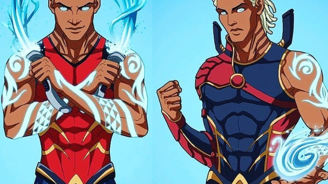 Holy Doggit He Did That Aqualad Fan Art Based Upon The Young